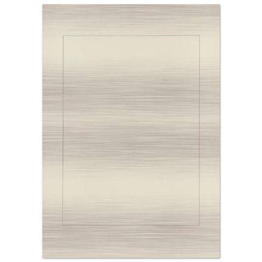 104 PERIMETER SERIES - Robert Mangold Brushed Aluminum Print - 70x100 cm / 28x40 inches | Robert Mangold Aluminum Print | Robert Mangold Prints