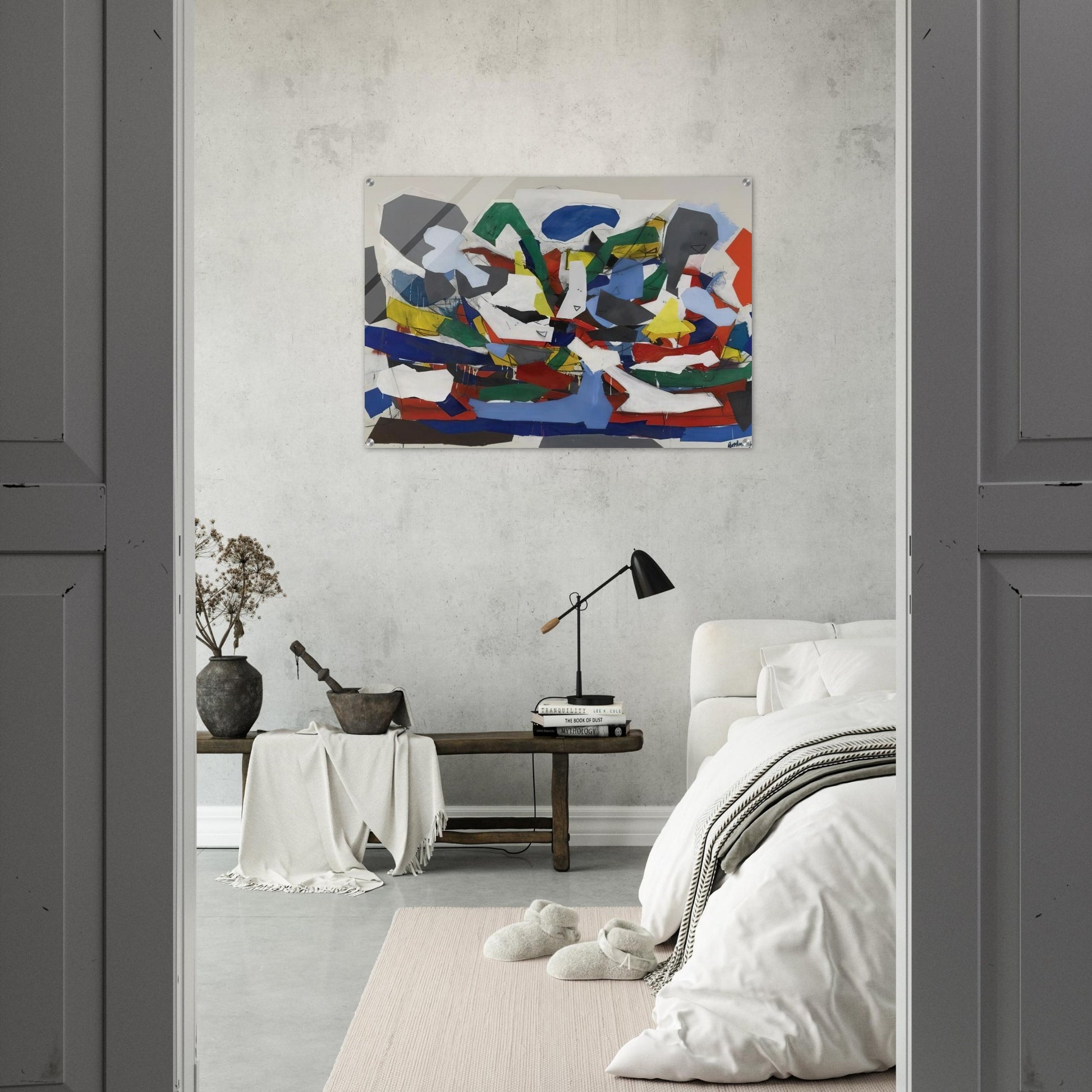 Adventure II - 1963 - Robert Goodnough Acrylic Print - 70x100 cm / 28x40″ inches | Robert Goodnough Wall Art | Robert Goodnough Prints