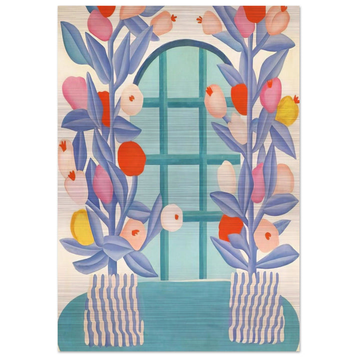 Romance - Tarsila do Amaral Brushed Aluminum Print - 70x100 cm / 28x40 inches | Tarsila do Amaral Aluminum Print | Tarsila do Amaral Prints