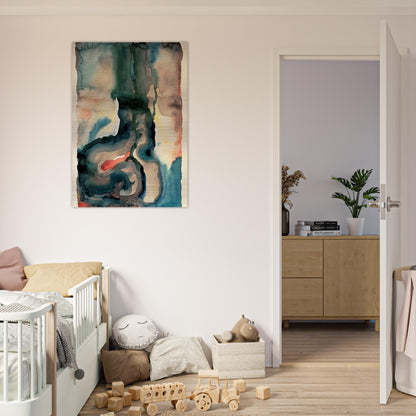 Portrait No. III - Georgia O'Keeffe Brushed Aluminum Print - 70x100 cm / 28x40 inches | Georgia O'Keeffe Aluminum Print | Georgia O'Keeffe Prints