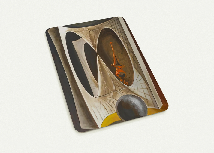 DIDEROT S HARPSICHORD OR THE MERCHANT OF VENICE By Man Ray Pack of 10 Post Cards | Man Ray Post Cards | A6 (10.5 x 14.8 cm) - 4.1 x 5.8 inches