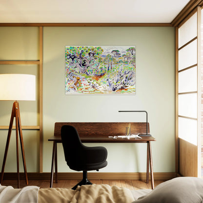 Walter Anderson - Walter Anderson Brushed Aluminum Print - 70x100 cm / 28x40 inches | Walter Anderson Aluminum Print | Walter Anderson Prints