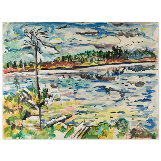 Ivan Albright - MICHIGAN SUMMER DAYS Fine Art Poster - Default Title
