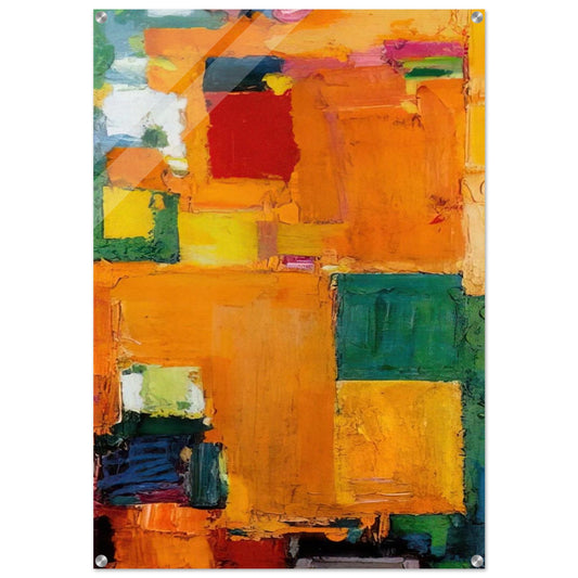Kaleidos - Hans Hofmann Acrylic Print - 70x100 cm / 28x40″ inches