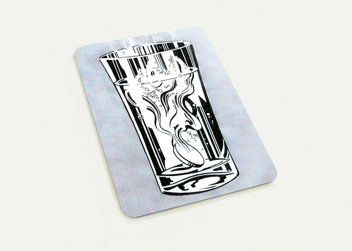 ALKA SELTZER 1966 By Roy Lichtenstein Pack of 10 Post Cards | Roy Lichtenstein Post Cards | A6 (10.5 x 14.8 cm) - 4.1 x 5.8 inches