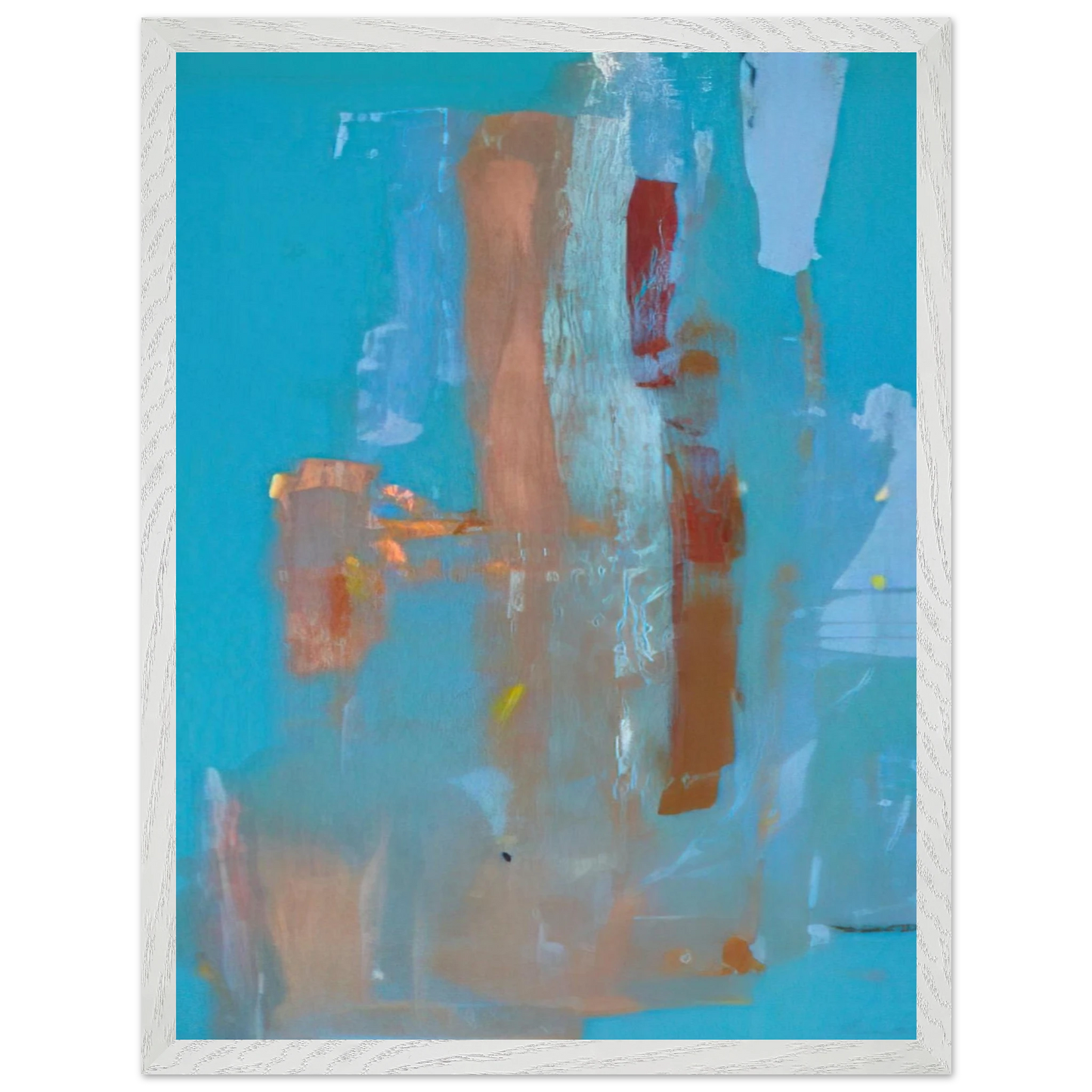 Helen Frankenthaler - In on Blue - 1976 Wall art - 40x50 cm / 16x20 inches - Fine Art Poster - -