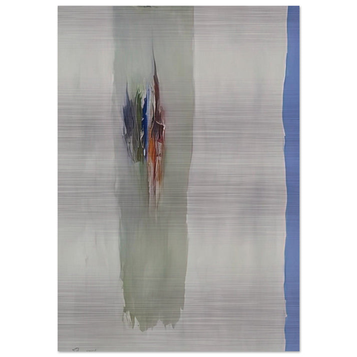 Sentinell III A - 1965 - Theodoros Stamos Brushed Aluminum Print - 70x100 cm / 28x40 inches | Theodoros Stamos Aluminum Print | Theodoros Stamos Prints