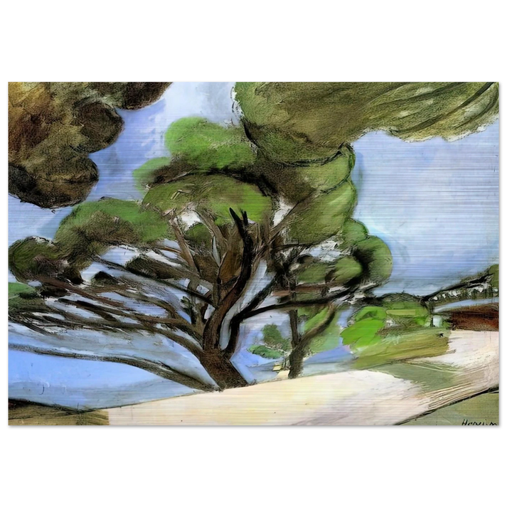 THE LARGE PINE 1926 - Henri Matisse Brushed Aluminum Print - 70x100 cm / 28x40 inches | Henri Matisse Aluminum Print | Henri Matisse Prints