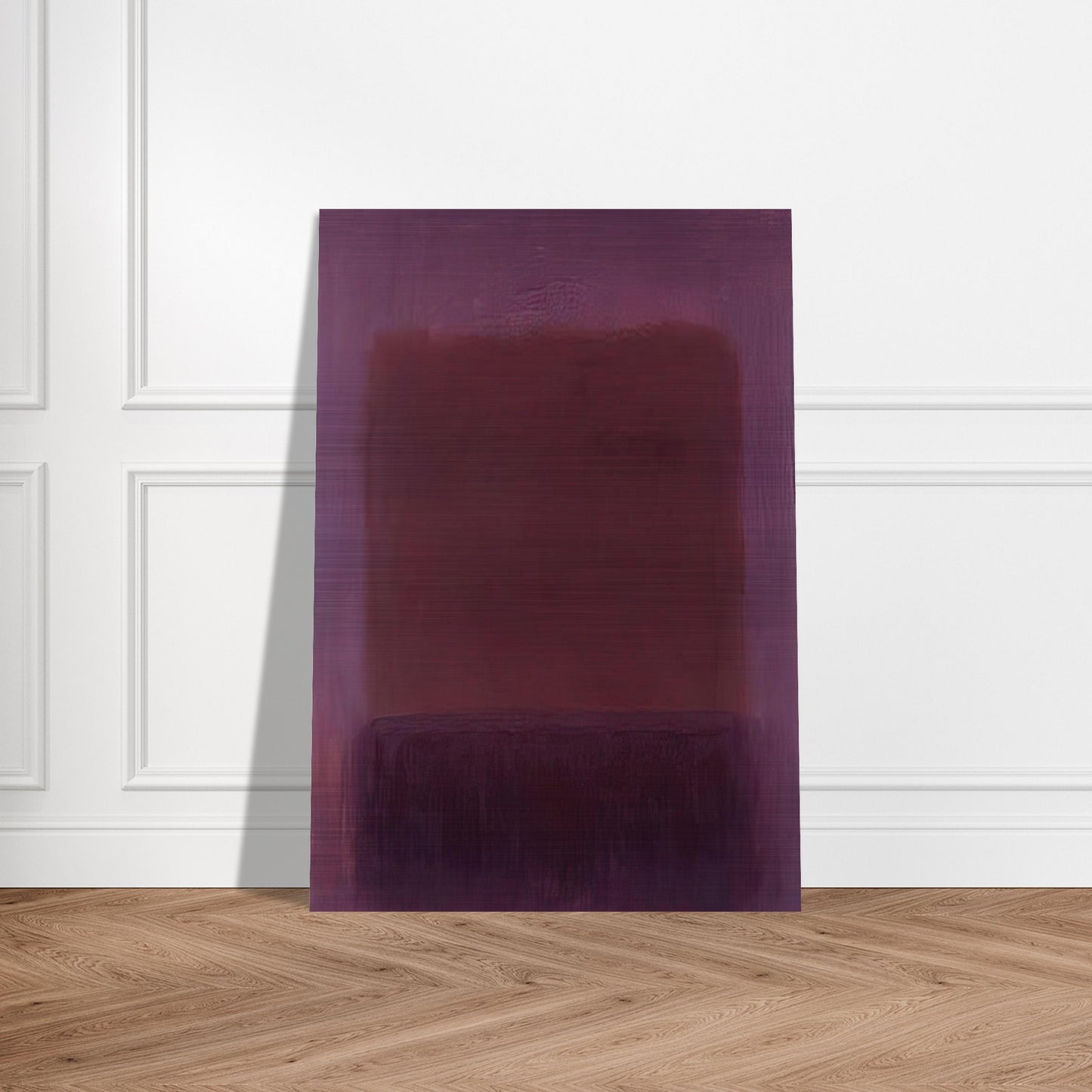 Purple Brown - 1957 - Mark Rothko Brushed Aluminum Print - 70x100 cm / 28x40 inches | Mark Rothko Aluminum Print | Mark Rothko Prints