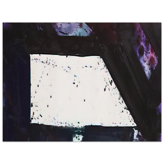 Sam Francis - Untitled  Purple Edge  Fine Art Poster - Default Title