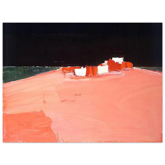 Nicolas de Stael - Paysage - 1954 Fine Art Poster - 13x18 cm / 5x7 inches