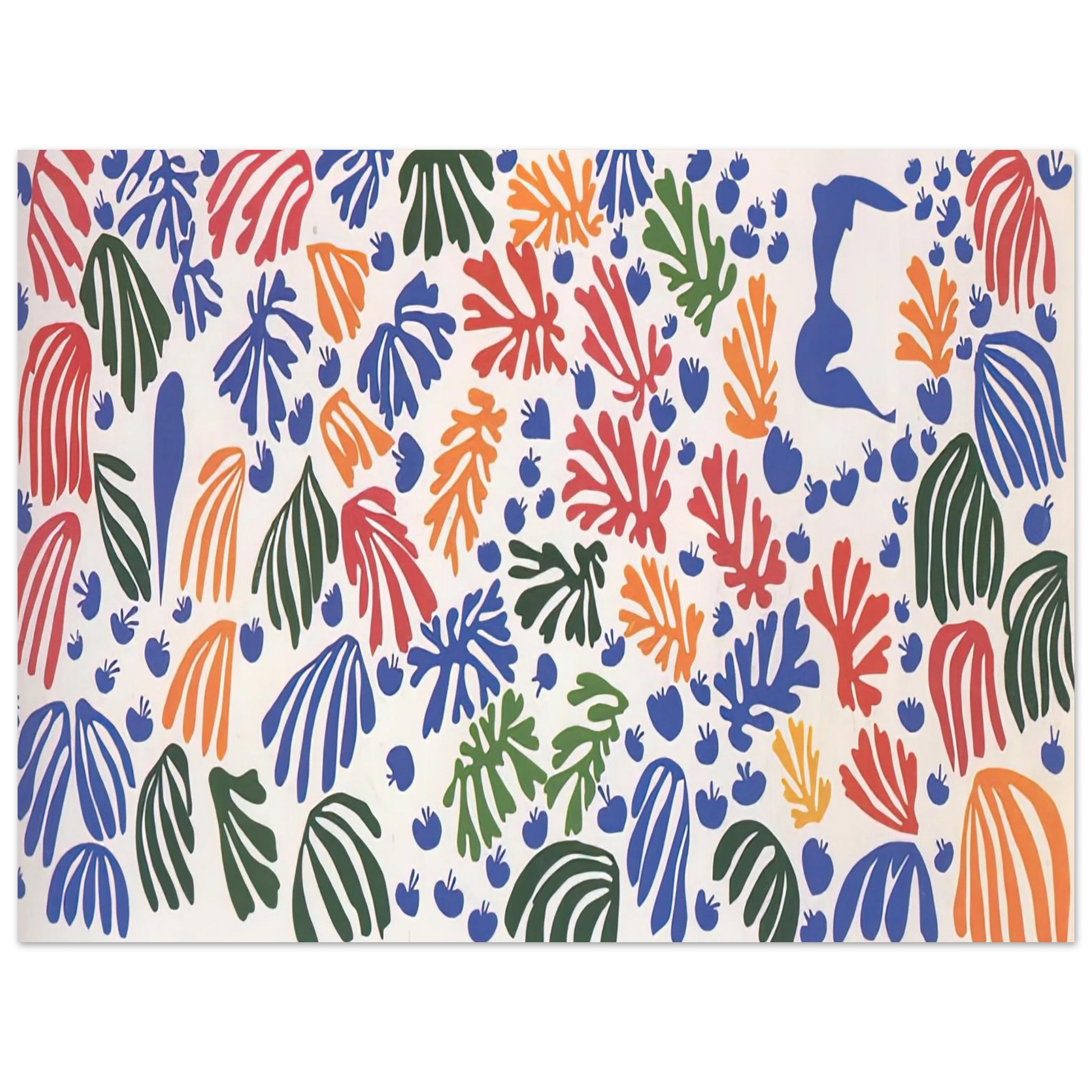 Henri Matisse - LA PERRUCHE ET LA SIRENE 1952 Fine Art Poster - Default Title
