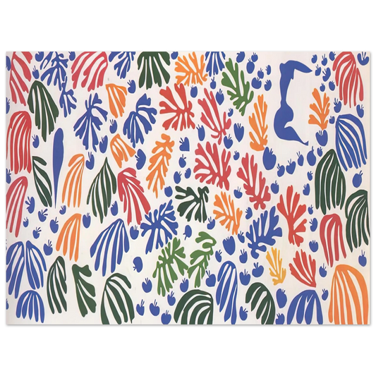 Henri Matisse - LA PERRUCHE ET LA SIRENE 1952 Fine Art Poster - Default Title