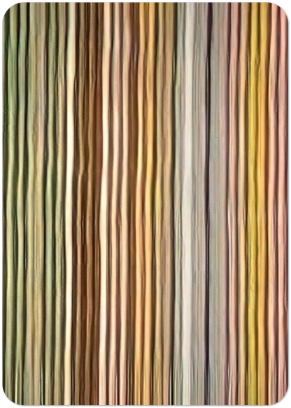 Long John - 1968 By Gene Davis Pack of 10 Post Cards | Gene Davis Post Cards | A6 (10.5 x 14.8 cm) - 4.1 x 5.8 inches