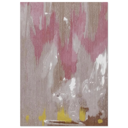 Helen Frankenthaler - Tales of Genji IV - 1998 Wall art - 40x50 cm / 16x20 inches - Premium Wooden Framed Poster With Fine Art Paper-canvas - Black frame