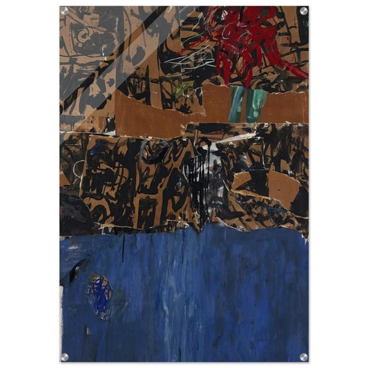 Blue Blue Blue - Allan Kaprow Acrylic Print - 70x100 cm / 28x40″ inches