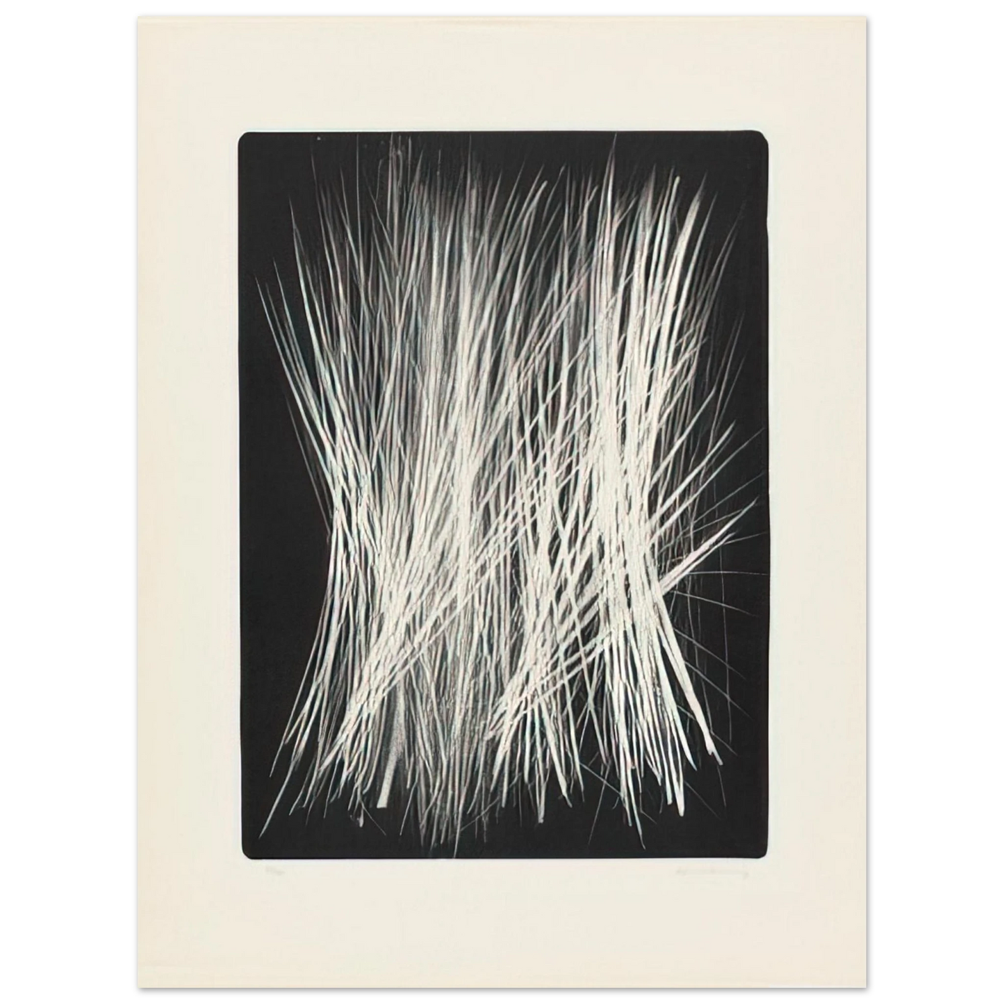 Hans Hartung - Untitled L 102 - 1963 Fine Art Poster - Default Title