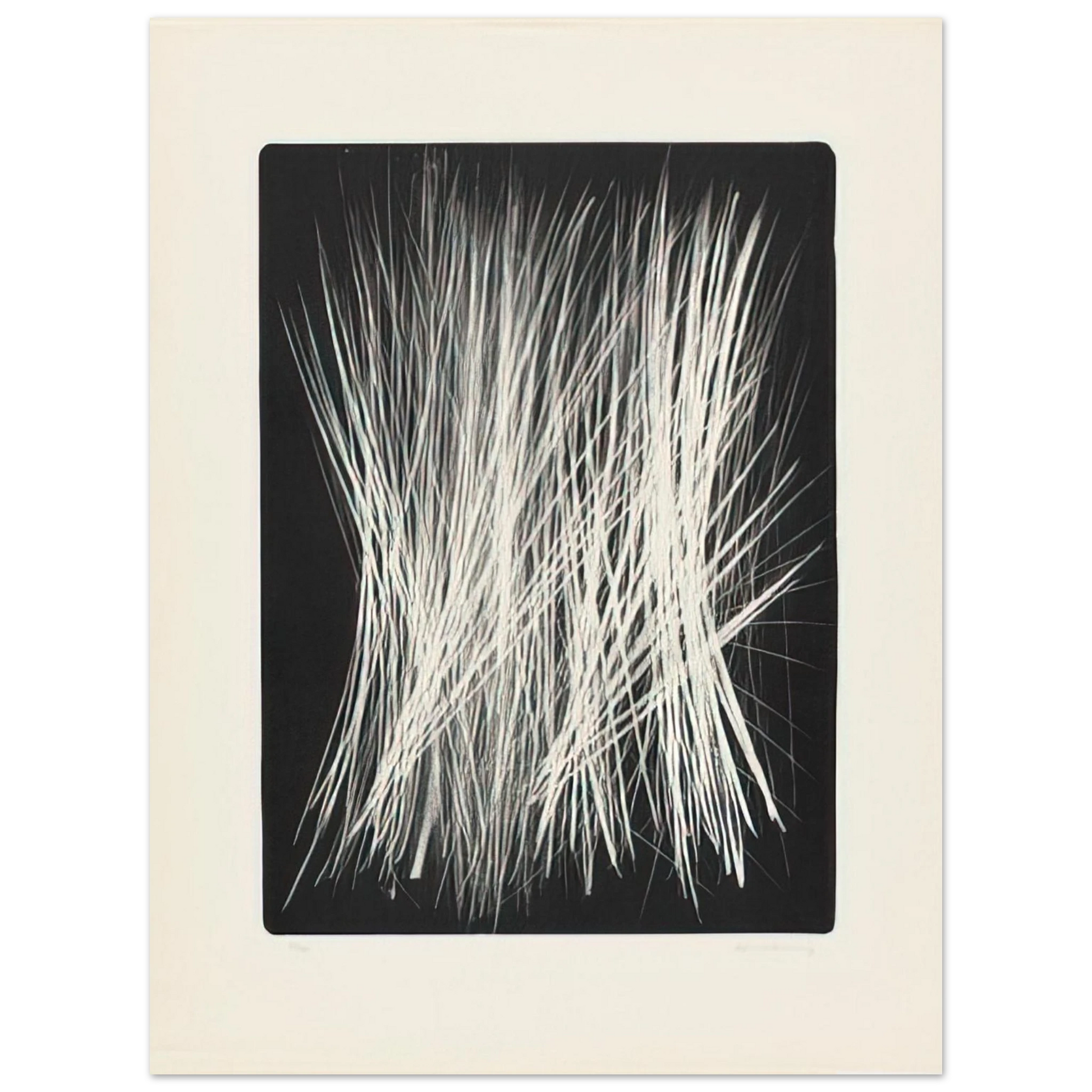 Hans Hartung - Untitled L 102 - 1963 Fine Art Poster - Default Title