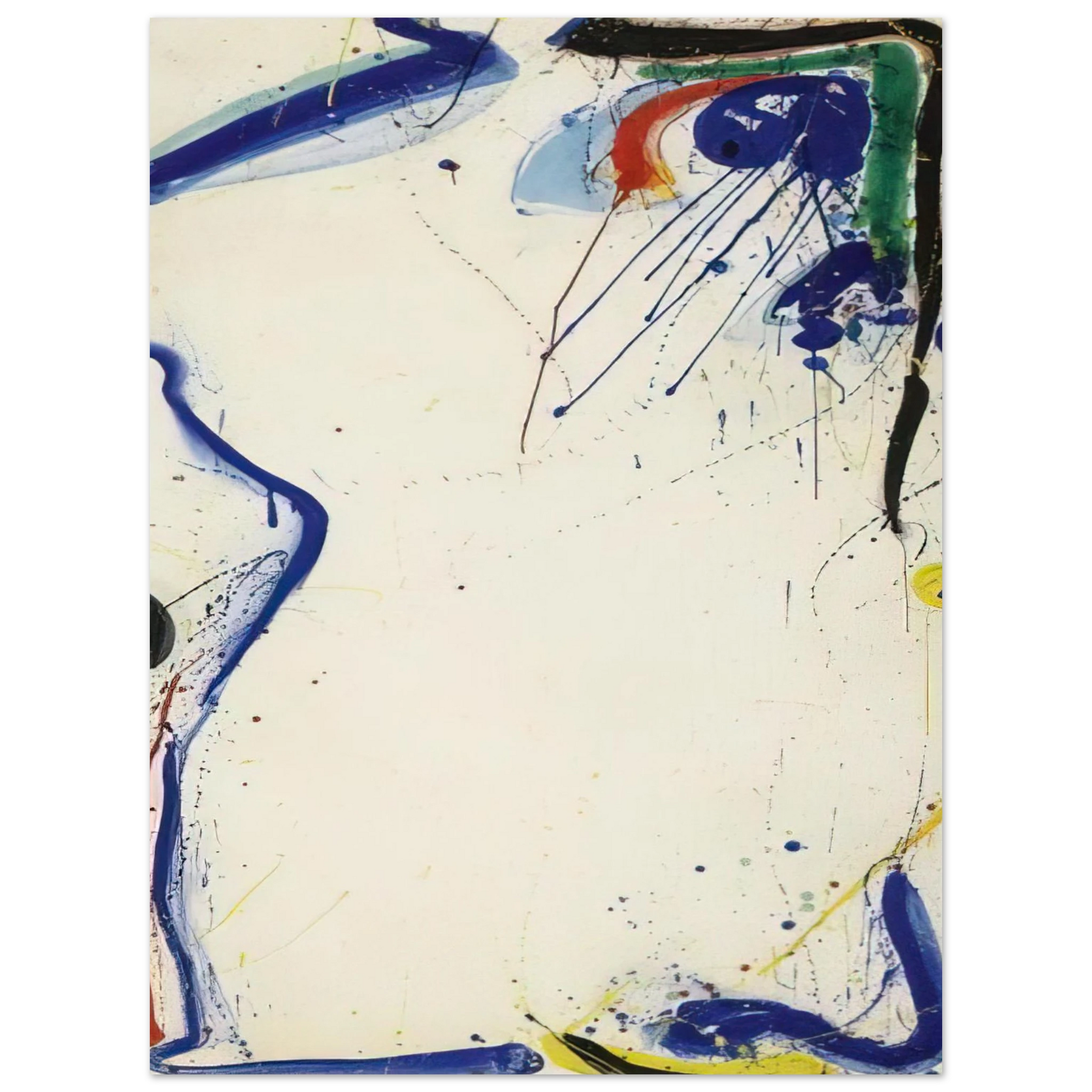 Sam Francis - Eye of Zengai Fine Art Poster - Default Title