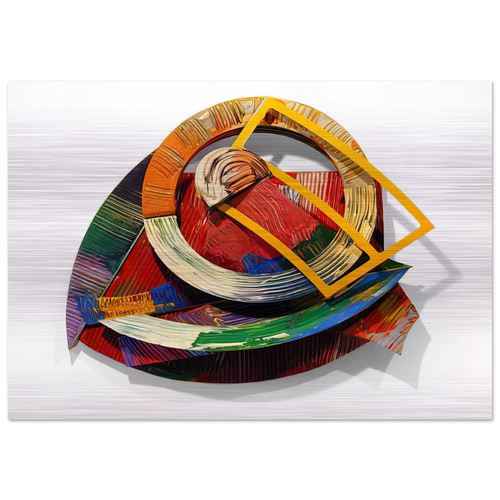 Chehaw - Sam Gilliam Brushed Aluminum Print - 70x100 cm / 28x40 inches | Sam Gilliam Aluminum Print | Sam Gilliam Prints