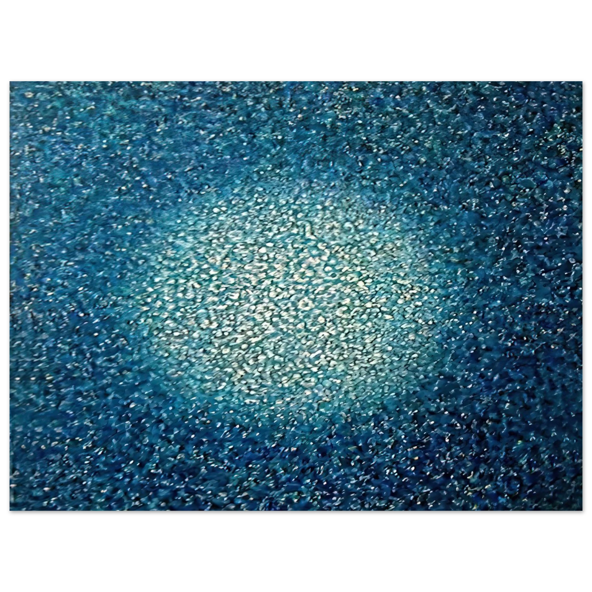 Richard Pousette-Dart - Blue Prescence Fine Art Poster - Default Title