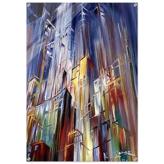 Growth - Konrad Zuse Acrylic Print - 70x100 cm / 28x40″ inches | Konrad Zuse Wall Art | Konrad Zuse Prints