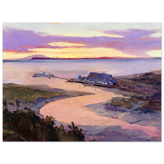 Sydney Laurence - Emard Salmon Cannery - 1915 Fine Art Poster - Default Title