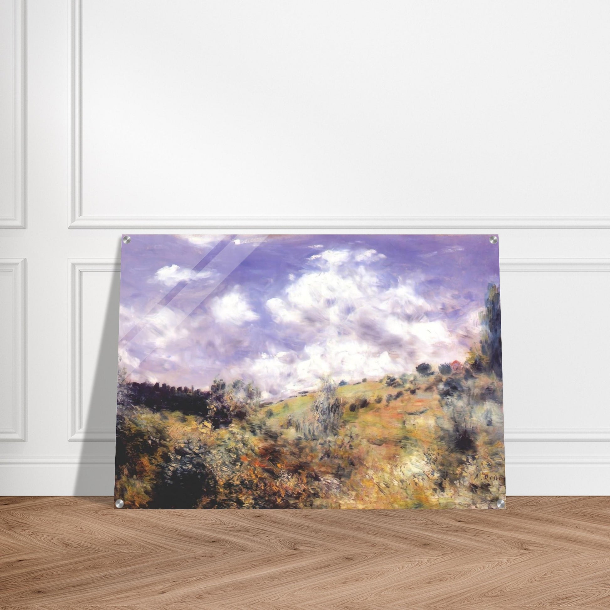 The Gust of Wind - Pierre-Auguste Renoir Acrylic Print - 70x100 cm / 28x40″ inches