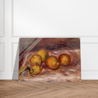 Lemons - Pierre-Auguste Renoir Acrylic Print - 70x100 cm / 28x40″ inches