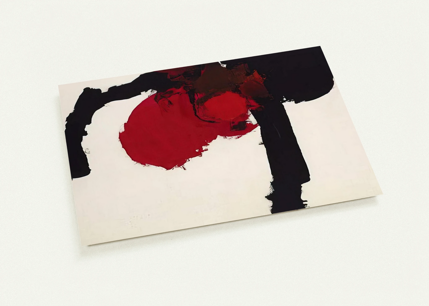 COMPOSITION 1964 By Luis Feito Pack of 10 Post Cards | Luis Feito Post Cards | A6 (10.5 x 14.8 cm) - 4.1 x 5.8 inches