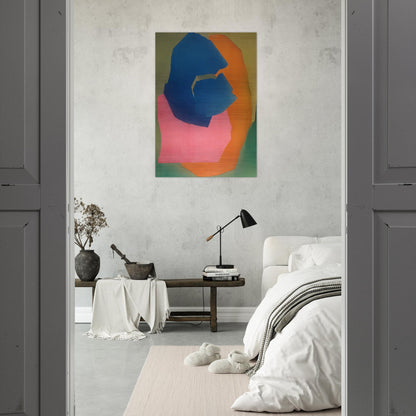 KALANI HAWAII 1969 - Esteban Vicente Brushed Aluminum Print - 70x100 cm / 28x40 inches | Esteban Vicente Aluminum Print | Esteban Vicente Prints