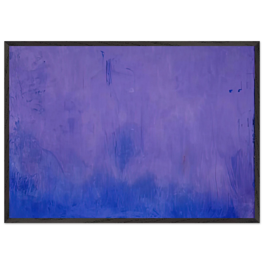 Warming Trend 2002- - Helen Frankenthaler Framed Art Print – Black Wooden Frame - Default Title - -Framed Art Print