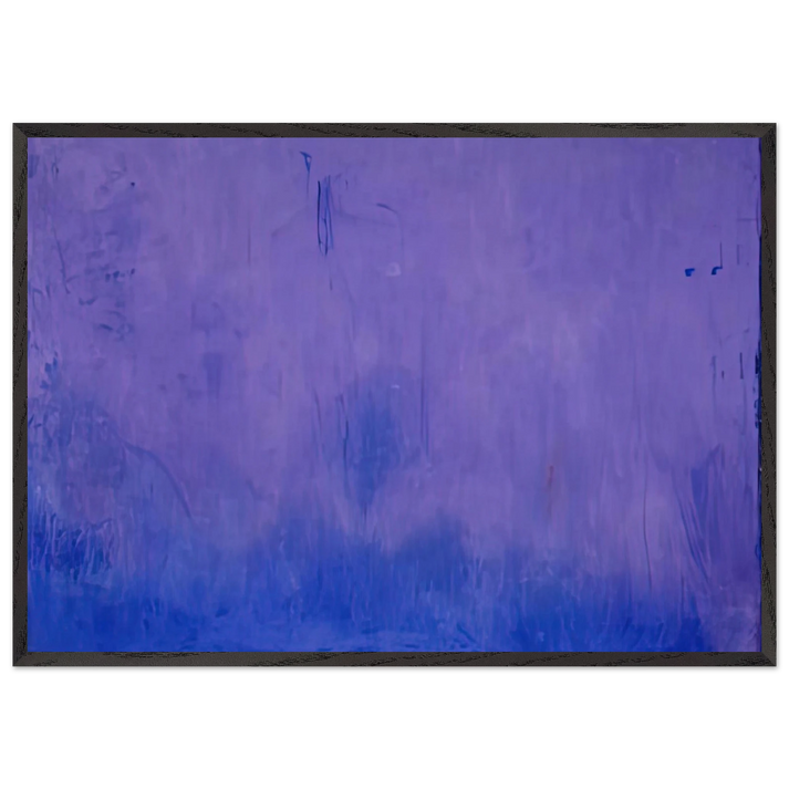 Warming Trend 2002- - Helen Frankenthaler 70x100 cm / 28x40 inches Framed Art Print – Black Wooden Frame