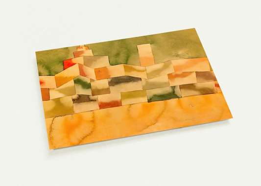 ORIENTAL ARCHITECTURE 1929 By Paul Klee Pack of 10 Post Cards | Paul Klee Post Cards | A6 (10.5 x 14.8 cm) - 4.1 x 5.8 inches