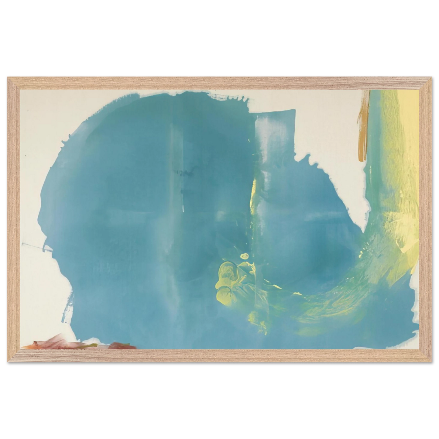 Helen Frankenthaler - Where Necessary - 1977 Wall art - 50x70 cm / 20x28 inches - Fine Art Poster - -
