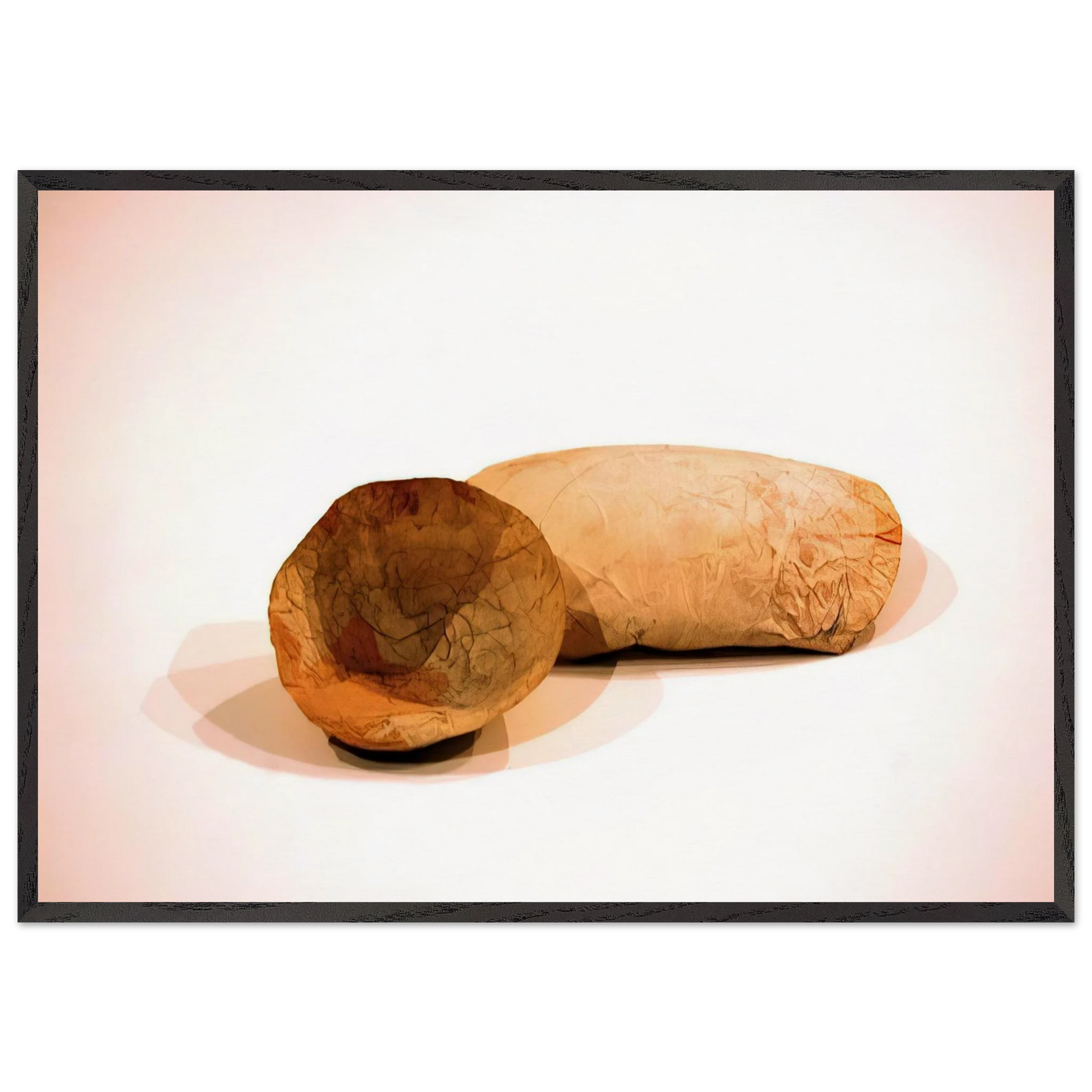 HAUSER WERTH - Eva Hesse Framed Art Print – Black Wooden Frame - Default Title - -Framed Art Print