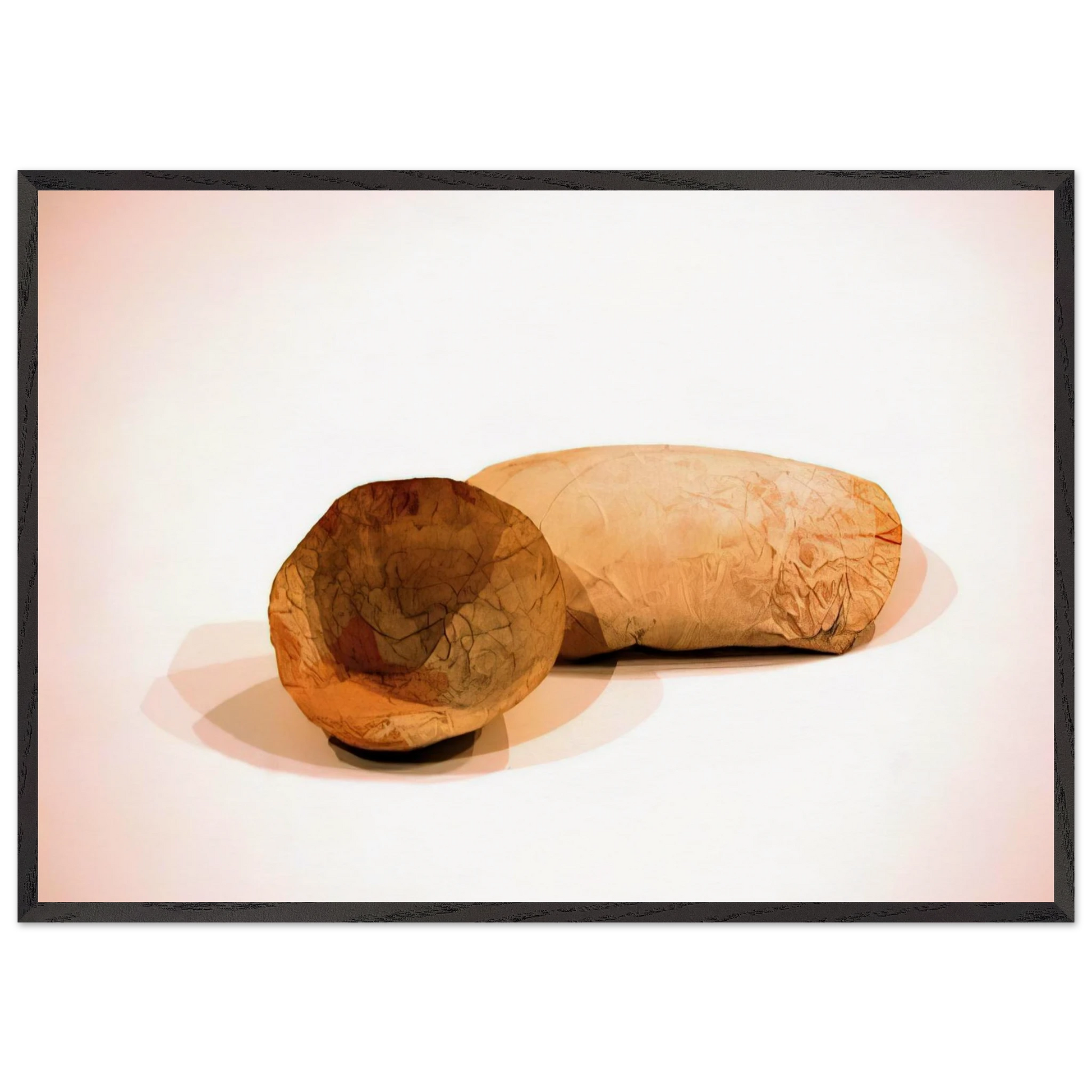 HAUSER WERTH - Eva Hesse Framed Art Print – Black Wooden Frame - Default Title - -Framed Art Print