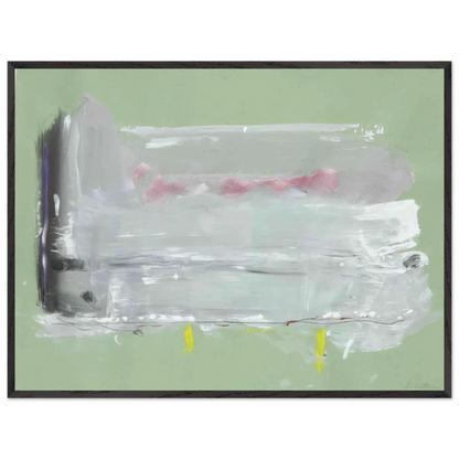 Helen Frankenthaler - Untitled - 1984 Wall art - A3 (29.7 x 42  cm) - Premium Wooden Framed Poster With Fine Art Paper-canvas - White frame