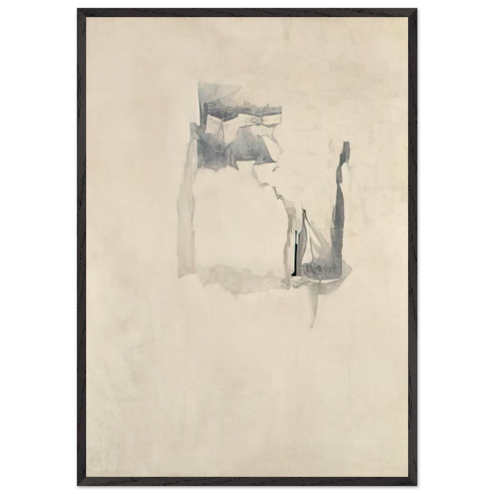 59-96 X 88-b - 1959 - Martin Barre Framed Art Print – Black Wooden Frame - Default Title - -Framed Art Print