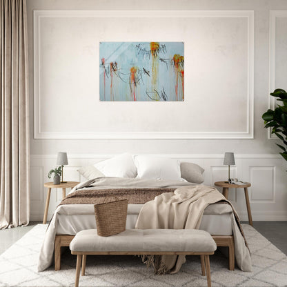 Lepanto, Part II - Cy Twombly Acrylic Print - 70x100 cm / 28x40″ inches | Cy Twombly Wall Art | Cy Twombly Prints