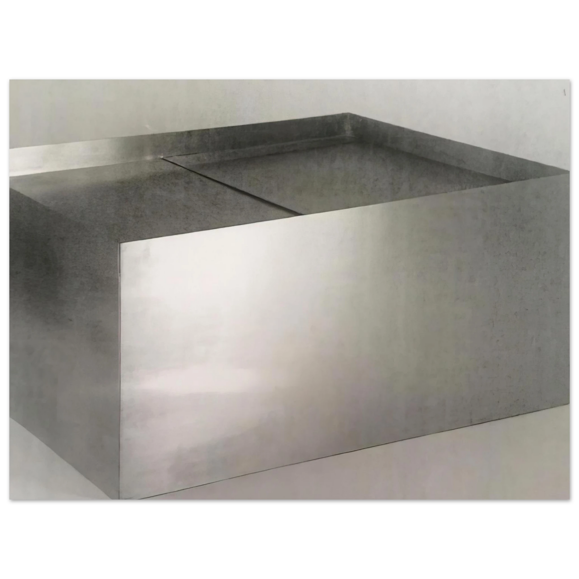 Donald Judd - Untitled Double Coffee Table - 1971 Fine Art Poster - Default Title
