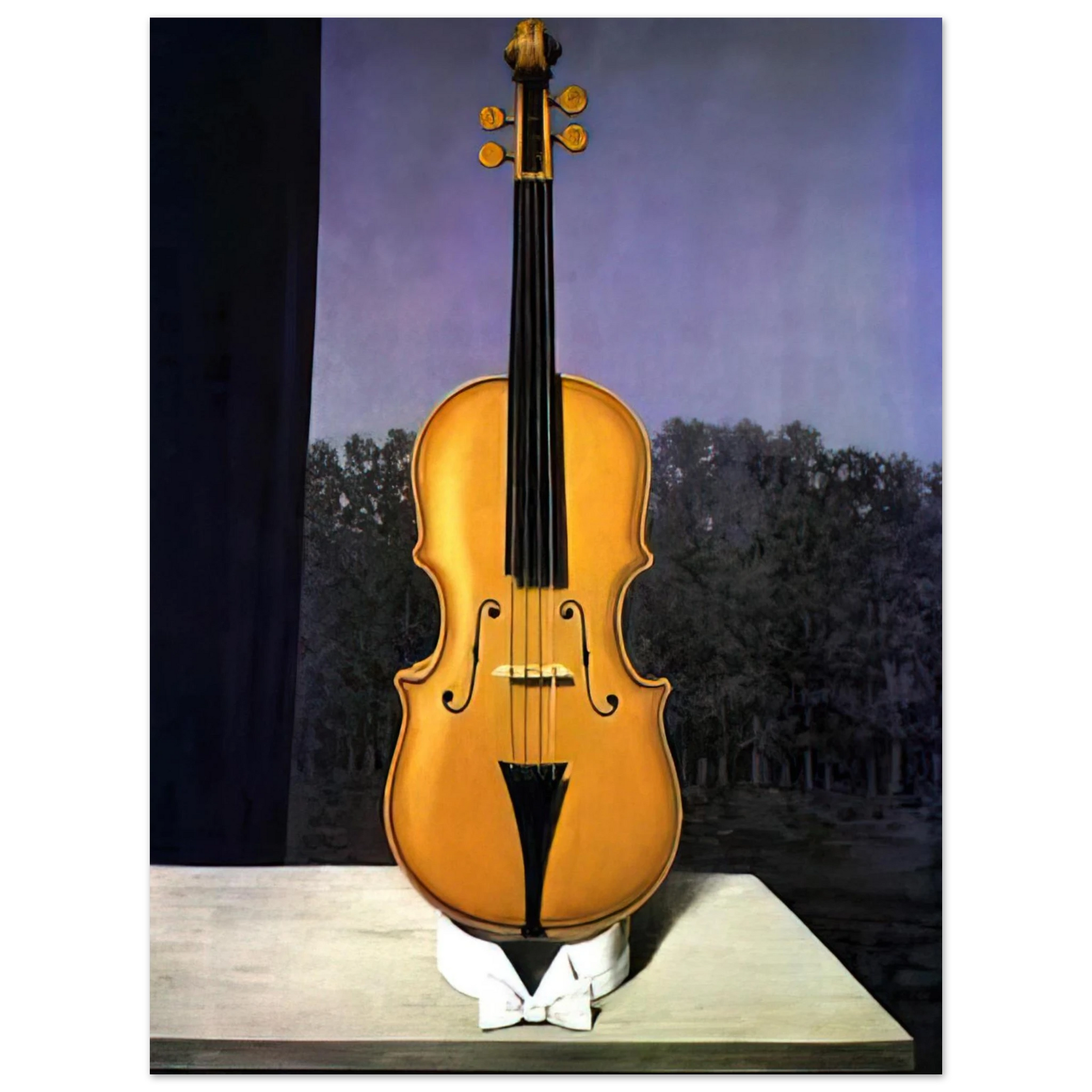 Rene Magritte - A LITTLE OF THE BANDIT S SOUL Fine Art Poster - Default Title