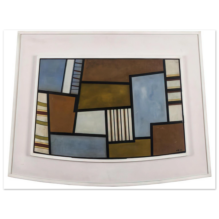 Carmelo Arden Quin - Mad II - 1945  75x100 cm / 30x40inches Fine Art Poster