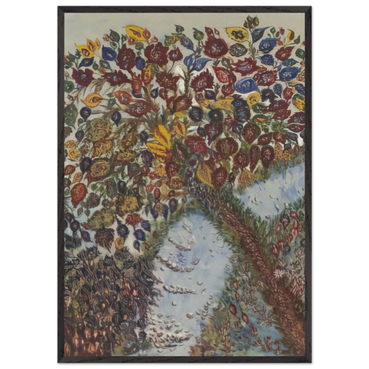 Tree or Paradise - 1925 - Seraphine Louis Framed Art Print – Black Wooden Frame - Default Title - -Framed Art Print