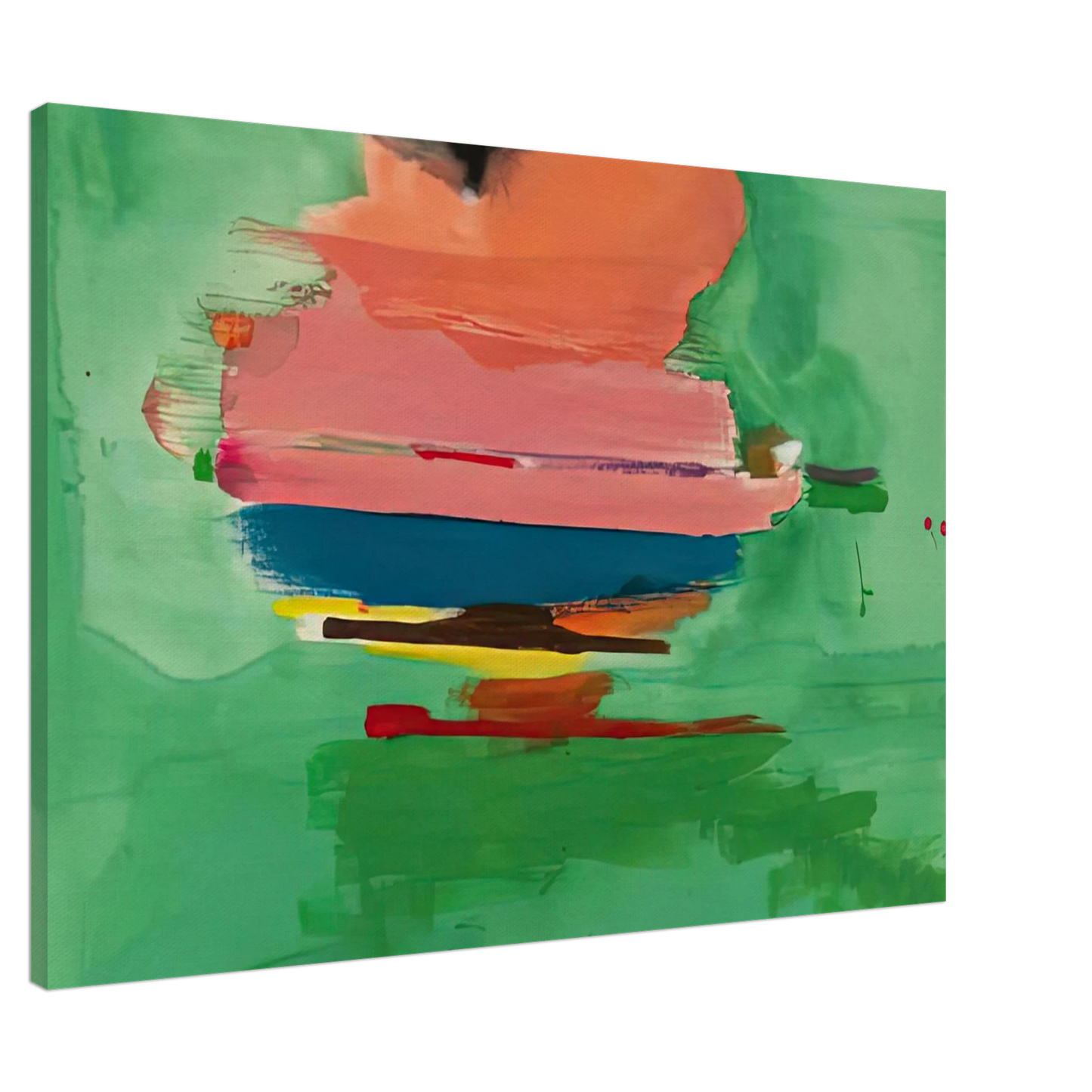Helen Frankenthaler - Untitled, 1973- Wall Art - 28x40 inches / 70x70 cm - Canvas (Imperial) - -
