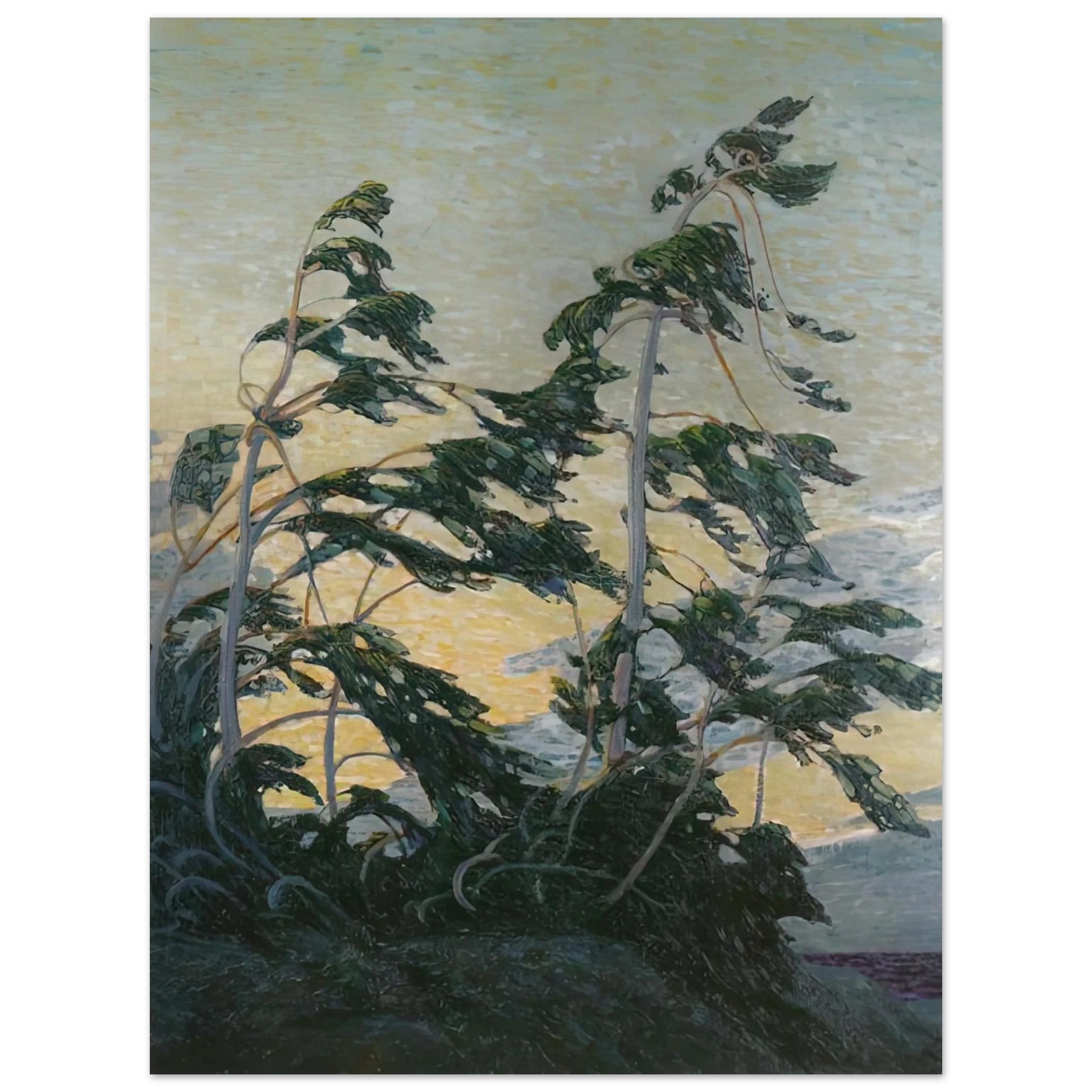 Tom Thomson - PINE ISLAND GEORGIAN BAY 1916 Fine Art Poster - Default Title