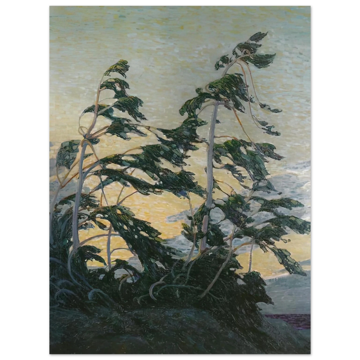 Tom Thomson - PINE ISLAND GEORGIAN BAY 1916  75x100 cm / 30x40inches Fine Art Poster