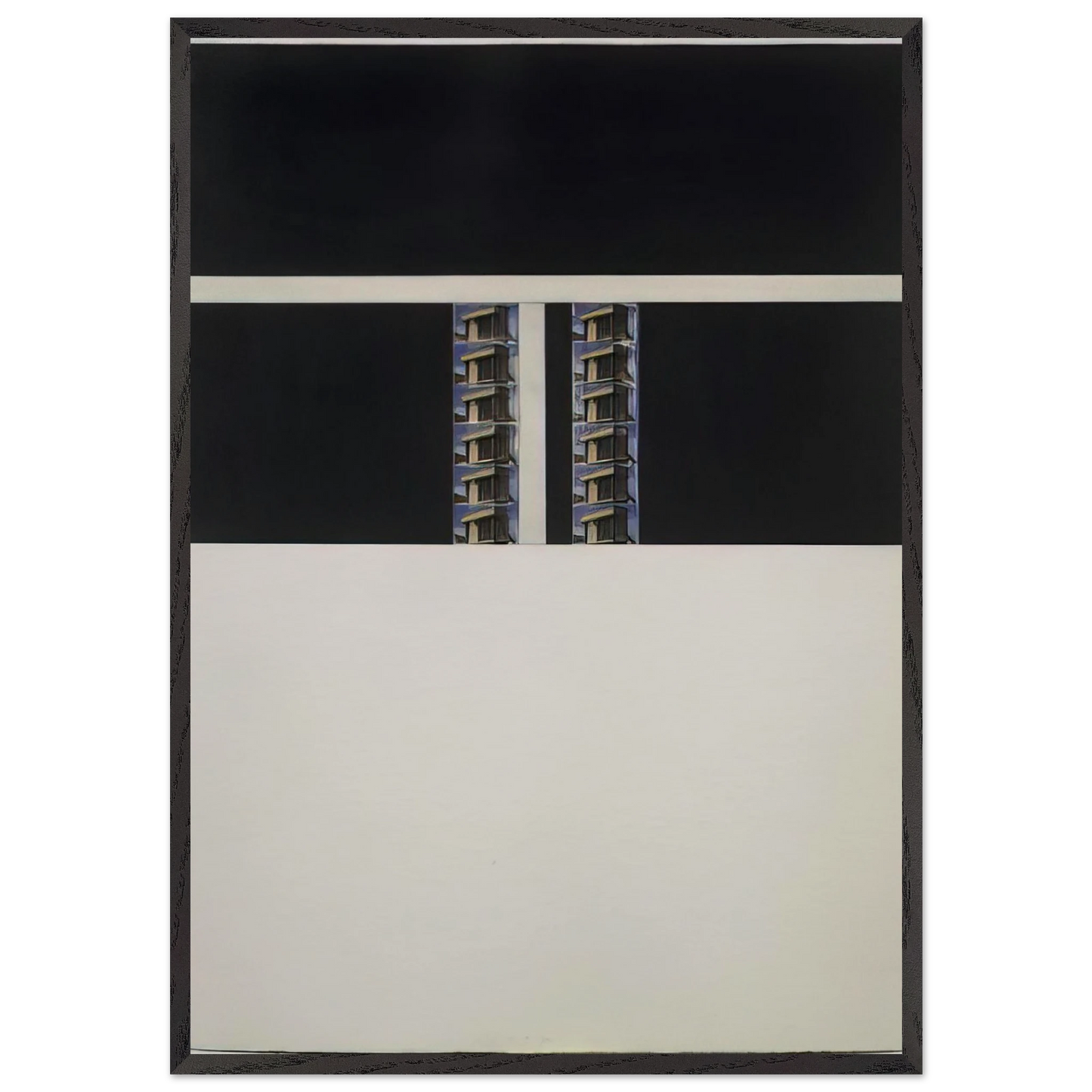 Souvenir de Grece 14 - 1974 - Brice Marden Framed Art Print – Black Wooden Frame - Default Title - -Framed Art Print