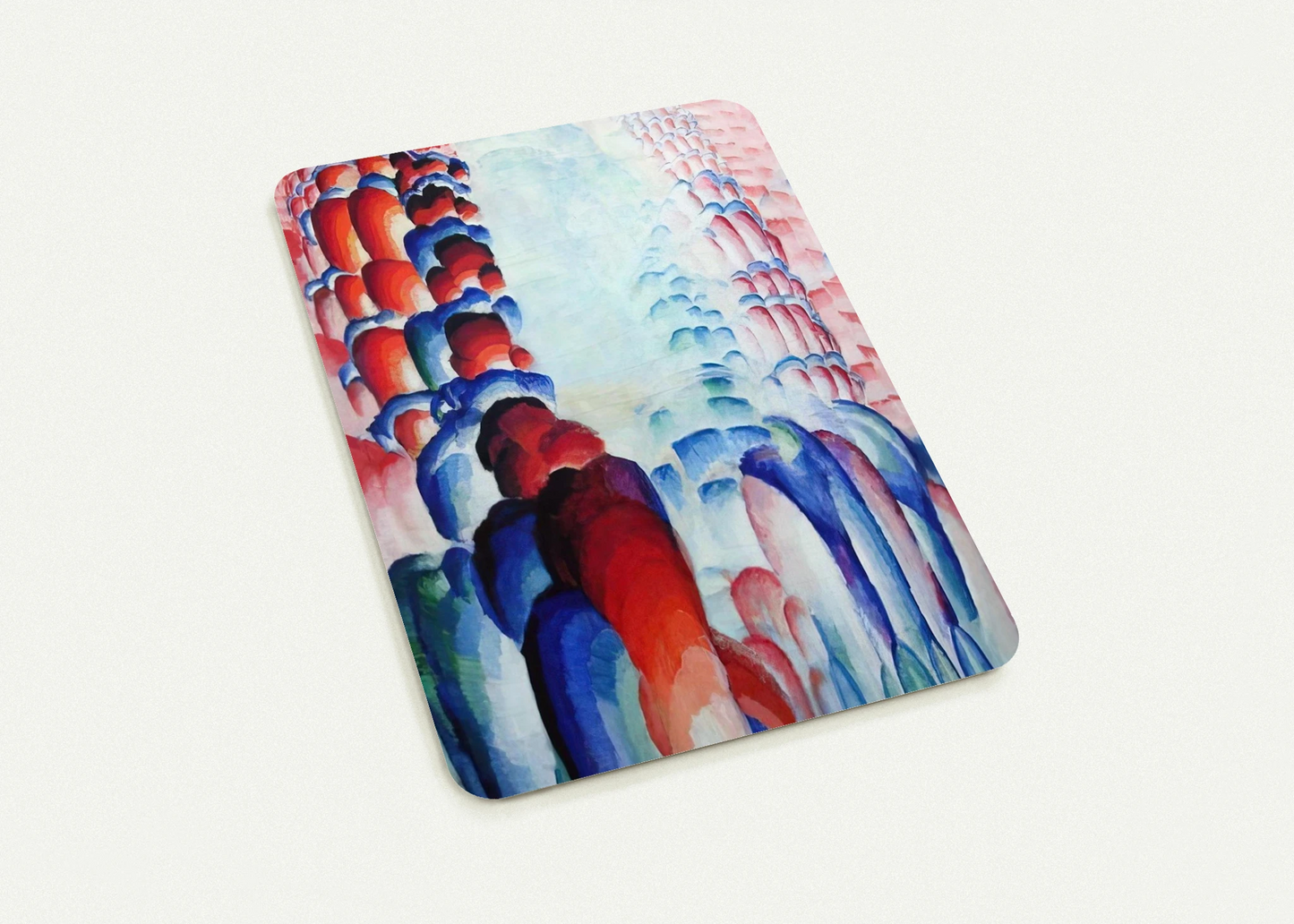 Hindu Motif, or Graduated Red By Frantisek Kupka Pack of 10 Post Cards | Frantisek Kupka Post Cards | A6 (10.5 x 14.8 cm) - 4.1 x 5.8 inches