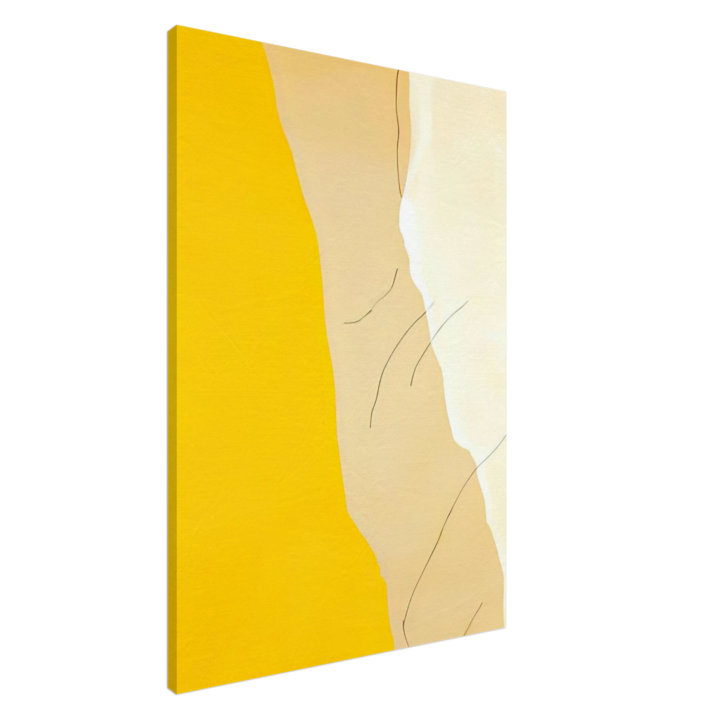 Helen Frankenthaler - Mornings, 1971- Wall Art - 30x40 cm / 12x16 inches - Premium Wooden Framed Poster With Fine Art Paper - White frame